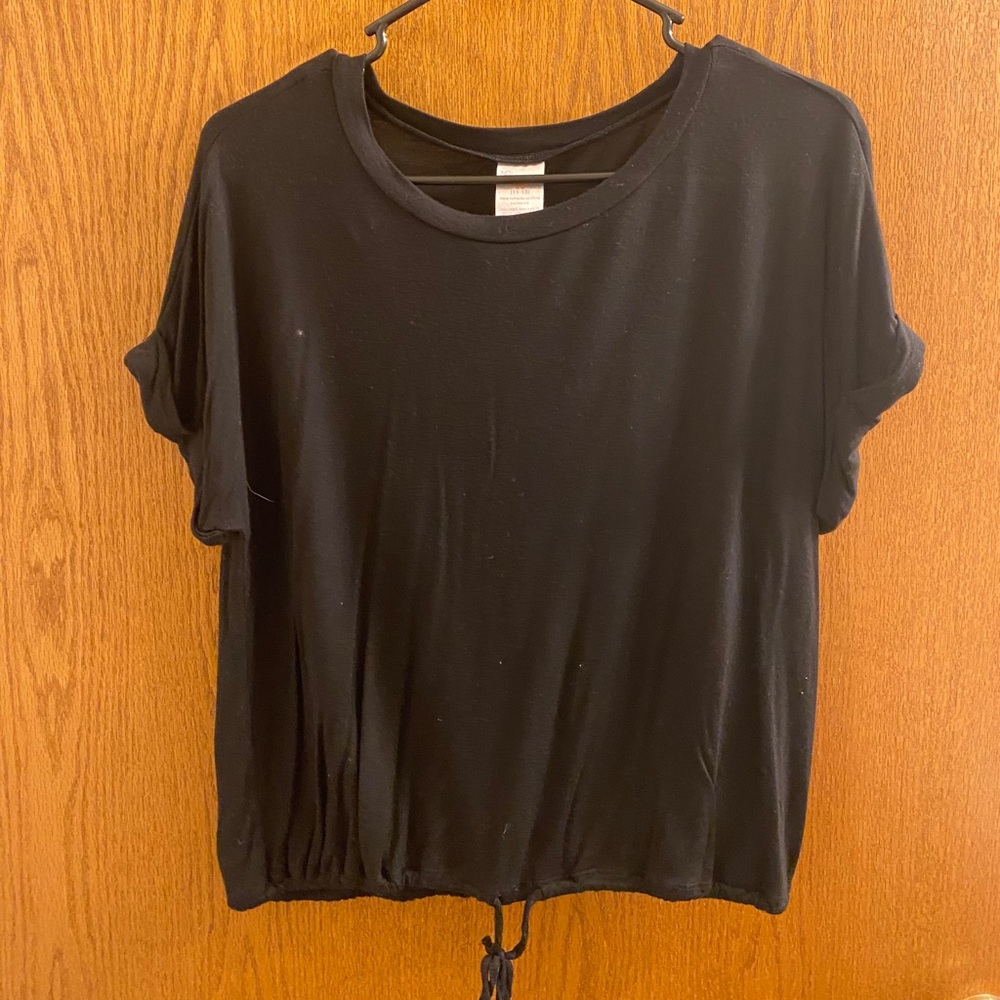 Black top with tie
